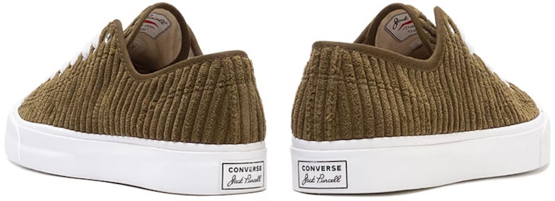 Converse Jack Purcell OX 'Olive Green White' 165138C Shop Converse Jack Purcell OX 'Olive Green White' 165138C