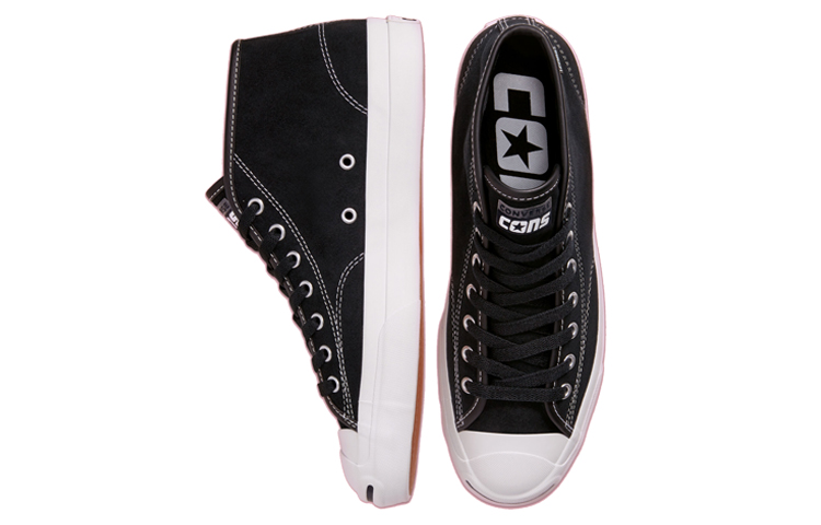 Shop Converse Jack Purcell Pro Mid 'Hitam' 166841C
