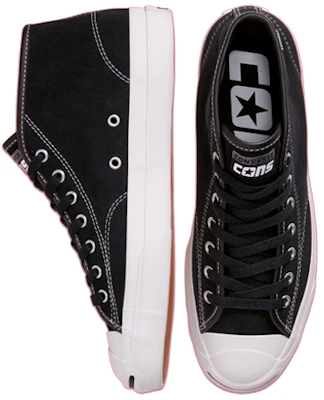 Converse Jack Purcell Pro Mid 'Hitam' 166841C Shop Converse Jack Purcell Pro Mid 'Hitam' 166841C