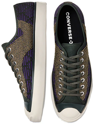 Converse Jack Purcell Rally '拼布 - 深苔蘚綠' 170474C Shop Converse Jack Purcell Rally '拼布 - 深苔蘚綠' 170474C
