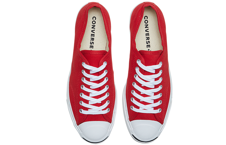 Converse Jack Purcell Retro Low Tops Casual Skateboarding Shoes Red 圖 3