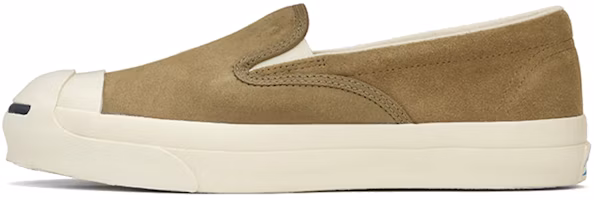 Converse Jack Purcell Ret Suede Slip-On Light Brown 'Light White' 33300540 Converse Jack Purcell Ret Suede Slip-On Light Brown 'Light White' 33300540