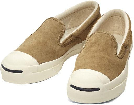 Converse Jack Purcell Ret Suede Slip-On Coklat Muda 'Putih Cerah' 33300540 Order Converse Jack Purcell Ret Suede Slip-On Coklat Muda 'Putih Cerah' 33300540