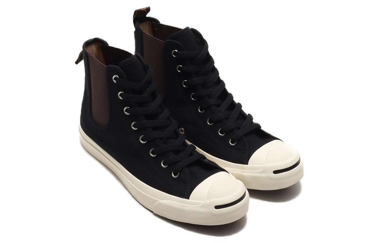 Converse Jack Purcell SIDEGORE RH High 'Black' 圖 3