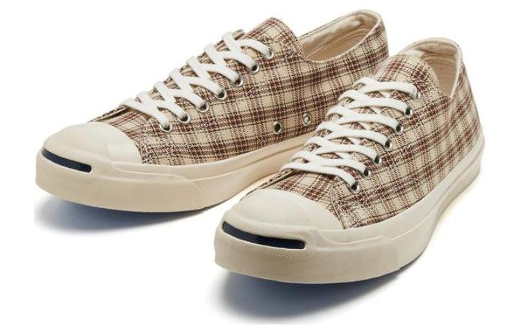 Lookbook Converse Jack Purcell US Check 'Beige' Zapatillas 33301060