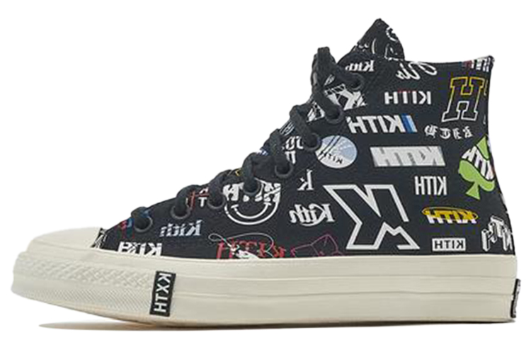 Buy Converse Kith x Chuck Taylor All Star 1970s Tinggi 'Hitam dan Putih' 172465