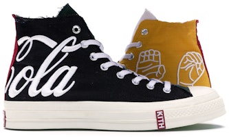 Converse KITH x Coca-Cola x Chuck Taylor All Star 70 Hi 'Black Yellow White' 162984C Converse KITH x Coca-Cola x Chuck Taylor All Star 70 Hi 'Black Yellow White' 162984C