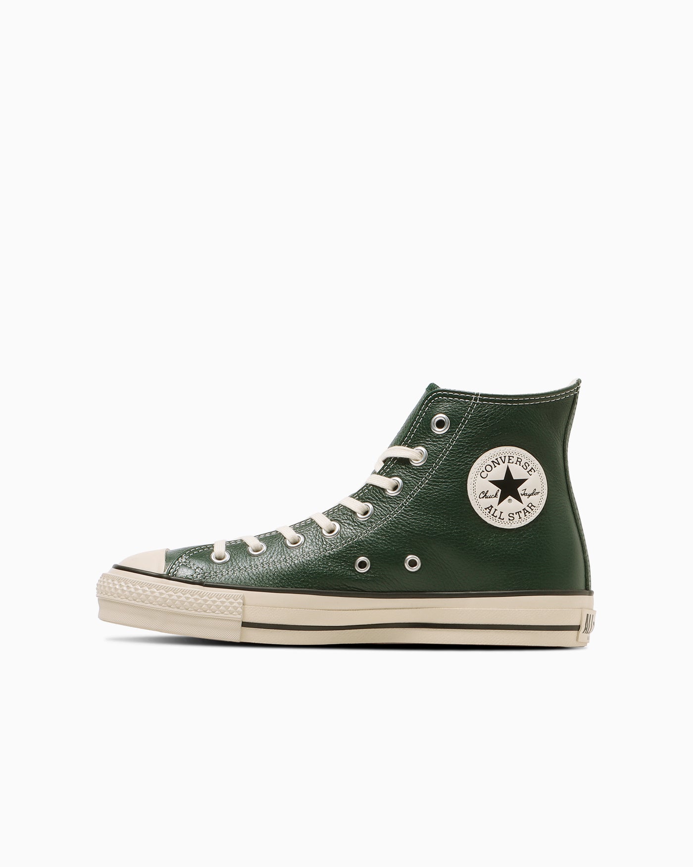 Converse Leather All Star J HI Sneakers Deep Green 31316730