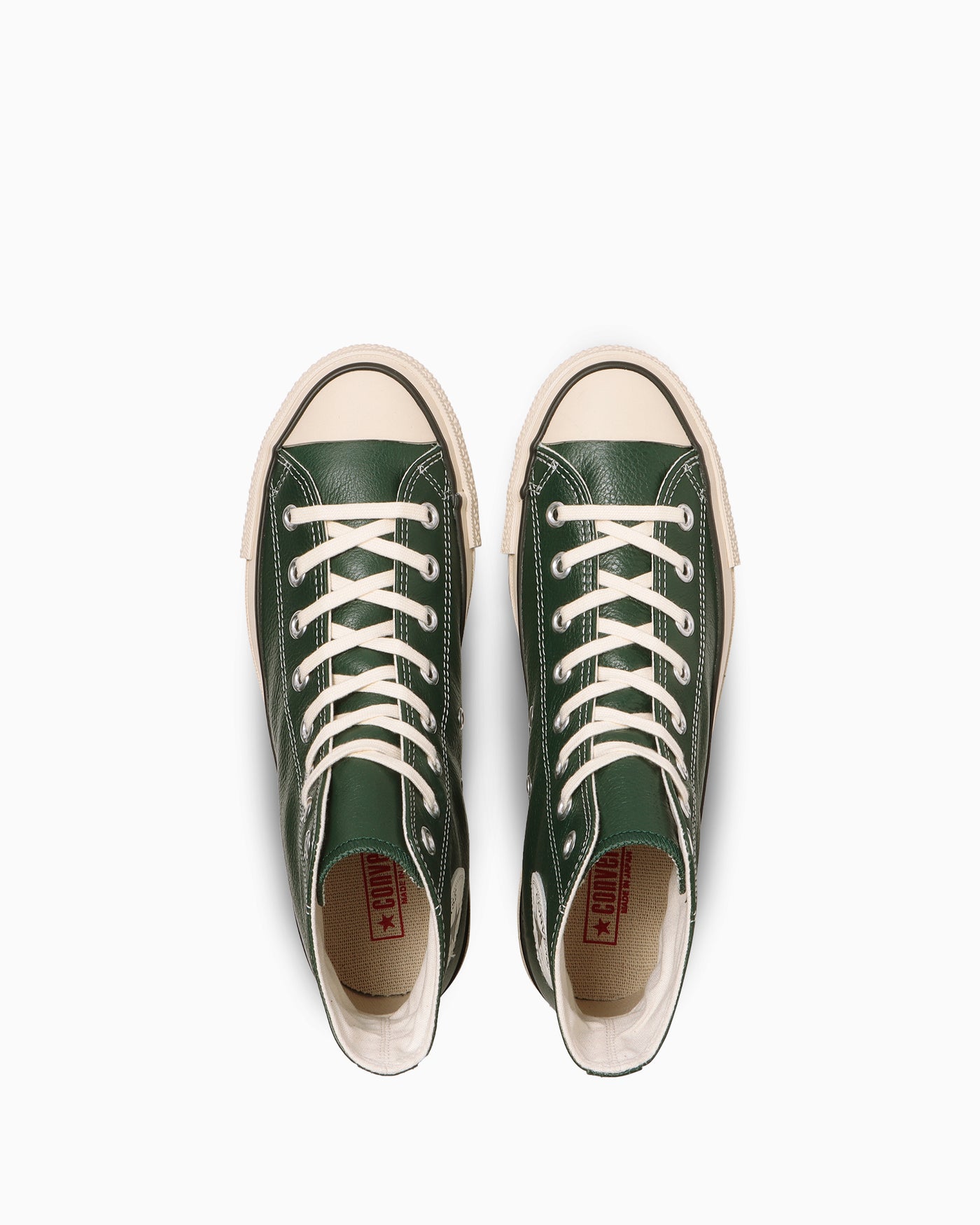 Shop Zapatillas Converse Leather All Star J HI Verde Oscuro. 31316730