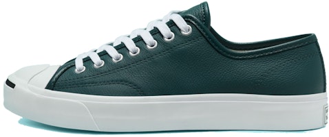 Converse Seasonal Color Leather Jack Purcell 'Green White' 166726C Converse Seasonal Color Leather Jack Purcell 'Green White' 166726C