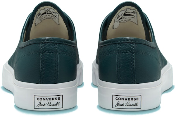 Converse Seasonal Color Leather Jack Purcell 'Green White' 166726C Purchase Converse Seasonal Color Leather Jack Purcell 'Green White' 166726C
