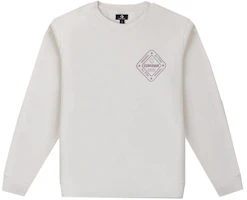 Converse Letter Print Graphic Fleece Sweatshirt White 10025632-A02 Converse Letter Print Graphic Fleece Sweatshirt White 10025632-A02