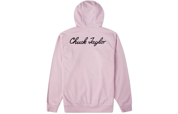 Converse Letter Print Hoodie Pink Purple Unisex Style 10022198-A06