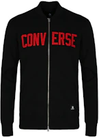 Converse Lifestyle Series Fashion Letter Pattern Long-Sleeve Jacket Black () 10007824-A01 Converse Lifestyle Series Fashion Letter Pattern Long-Sleeve Jacket Black () 10007824-A01