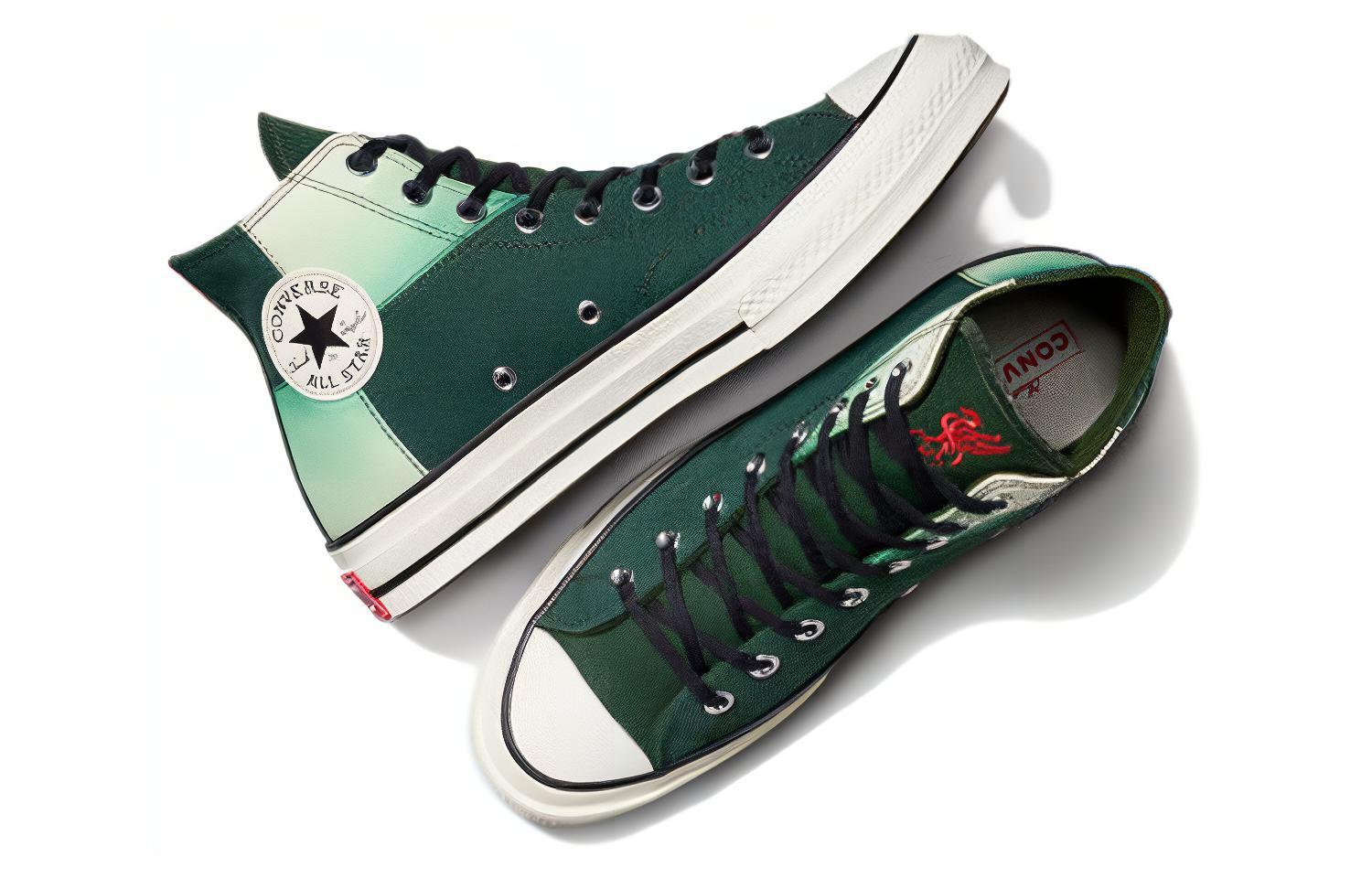 Shop Converse Liverpool F.C. x Chuck 70 High 'The Next Generation - Hijau Kombu' A07259C