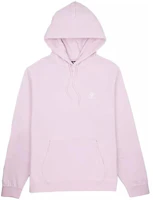 Converse Logo Embroidered Oversized Hoodie Unisex Pink 10023874-A10 Converse Logo Embroidered Oversized Hoodie Unisex Pink 10023874-A10
