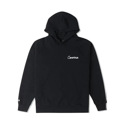 Converse Logo Hoodie Black Men 10024580-A01