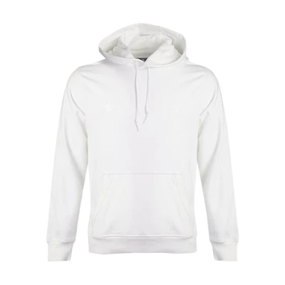 Converse Logo Knit Pullover Hoodie Unisex Couple Style White 10020818-A01