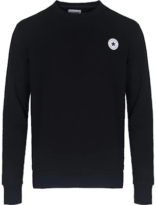 Converse 標誌印花長袖圓領黑色衛衣 10004629-A04 Buy Converse 標誌印花長袖圓領黑色衛衣 10004629-A04