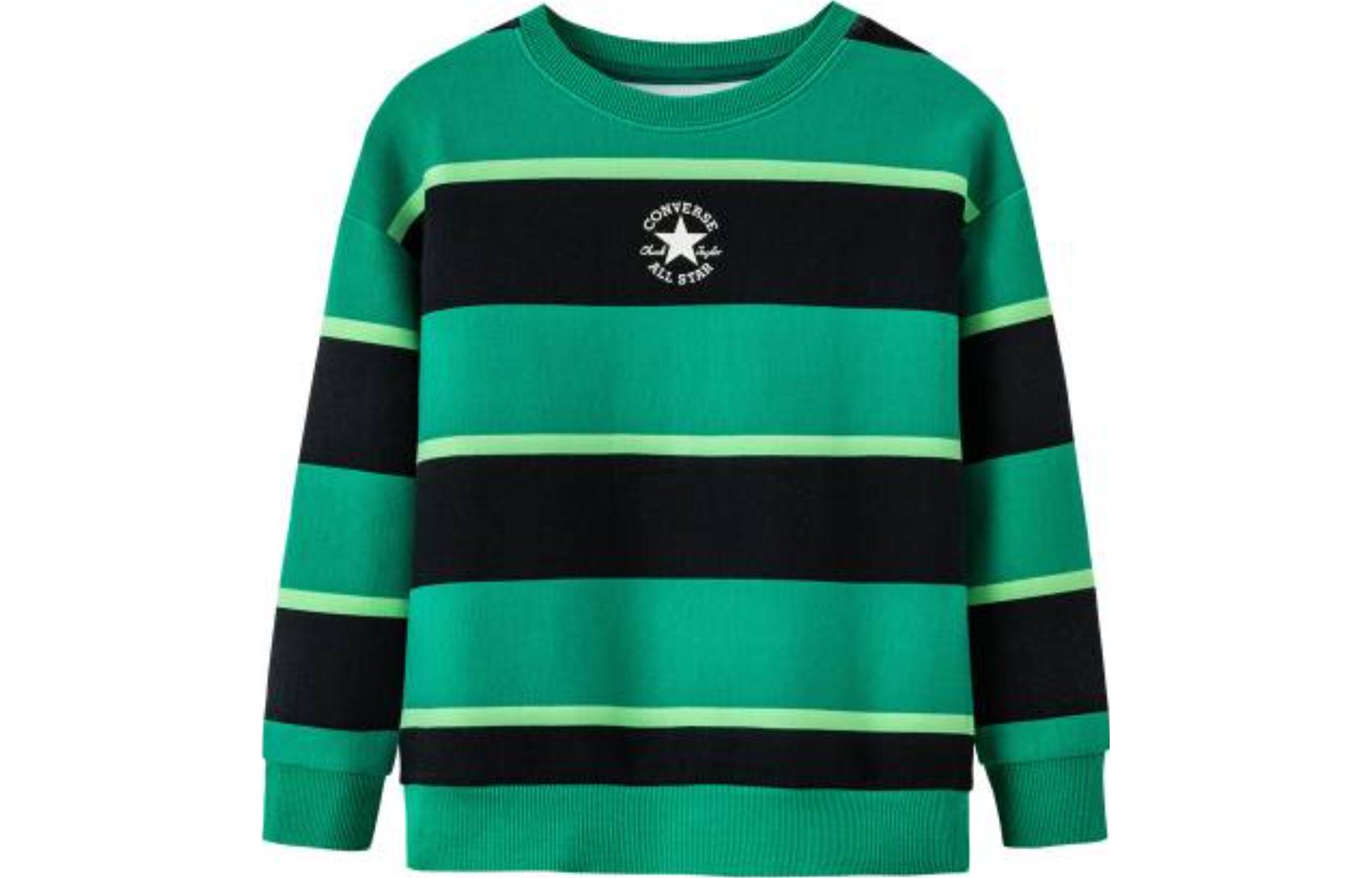 Converse Long Sleeve Colorblock Striped Sweatshirt for Boys CV2242029PS-001