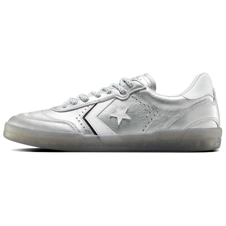 Converse Louie Lopez Pro 2 Classic Silver Low-Top Skate Shoes Durable Grip A10594C