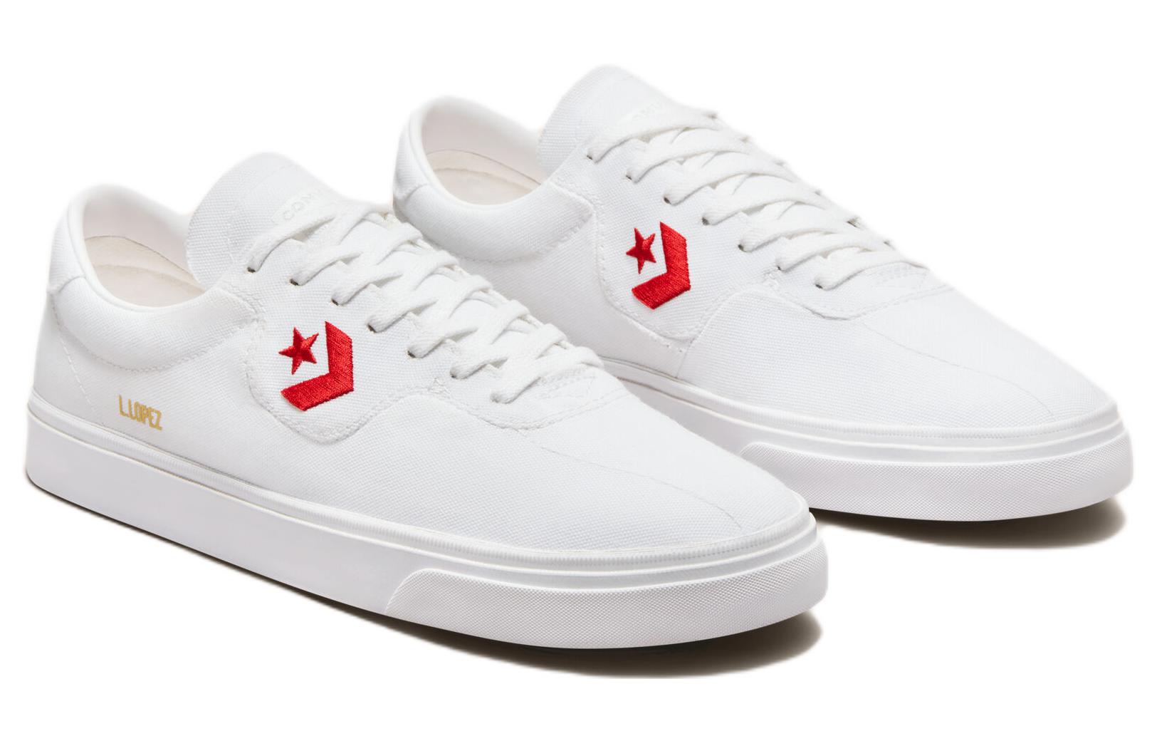 Converse Louie Lopez Pro Canvas 'White Red' 圖 3