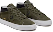 Lookbook Converse Louie Lopez Pro Leather 中筒休閒板鞋 男女款 軍綠色