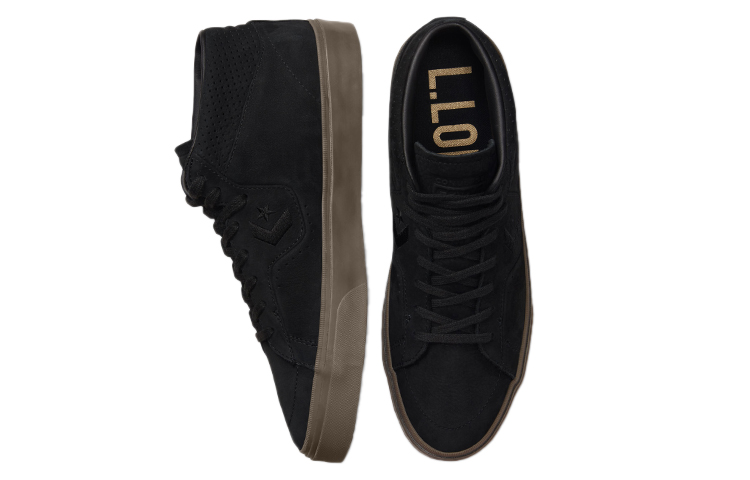 Shop Converse Louie Lopez Pro Mid 'Hitam Cendawan Gelap' 172900C