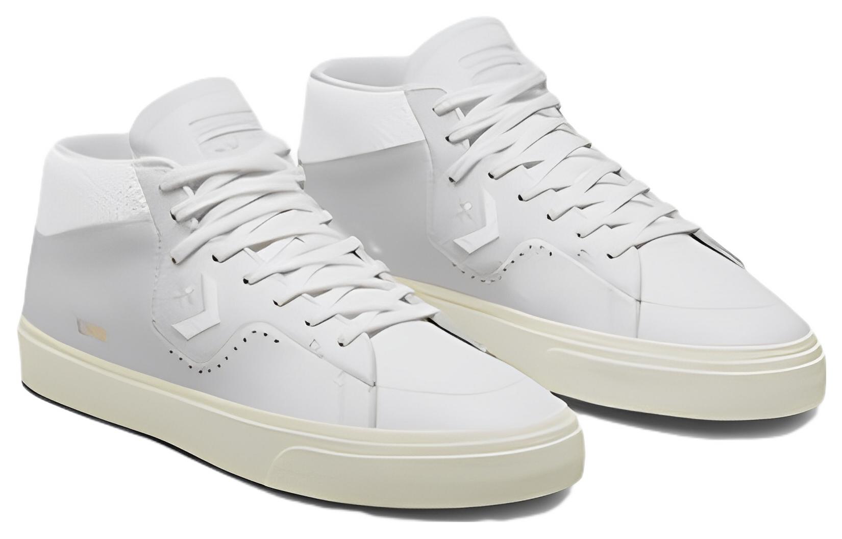 Lookbook Converse Louie Lopez Pro Mid 'Mono Leather - Putih Egret' A05090C