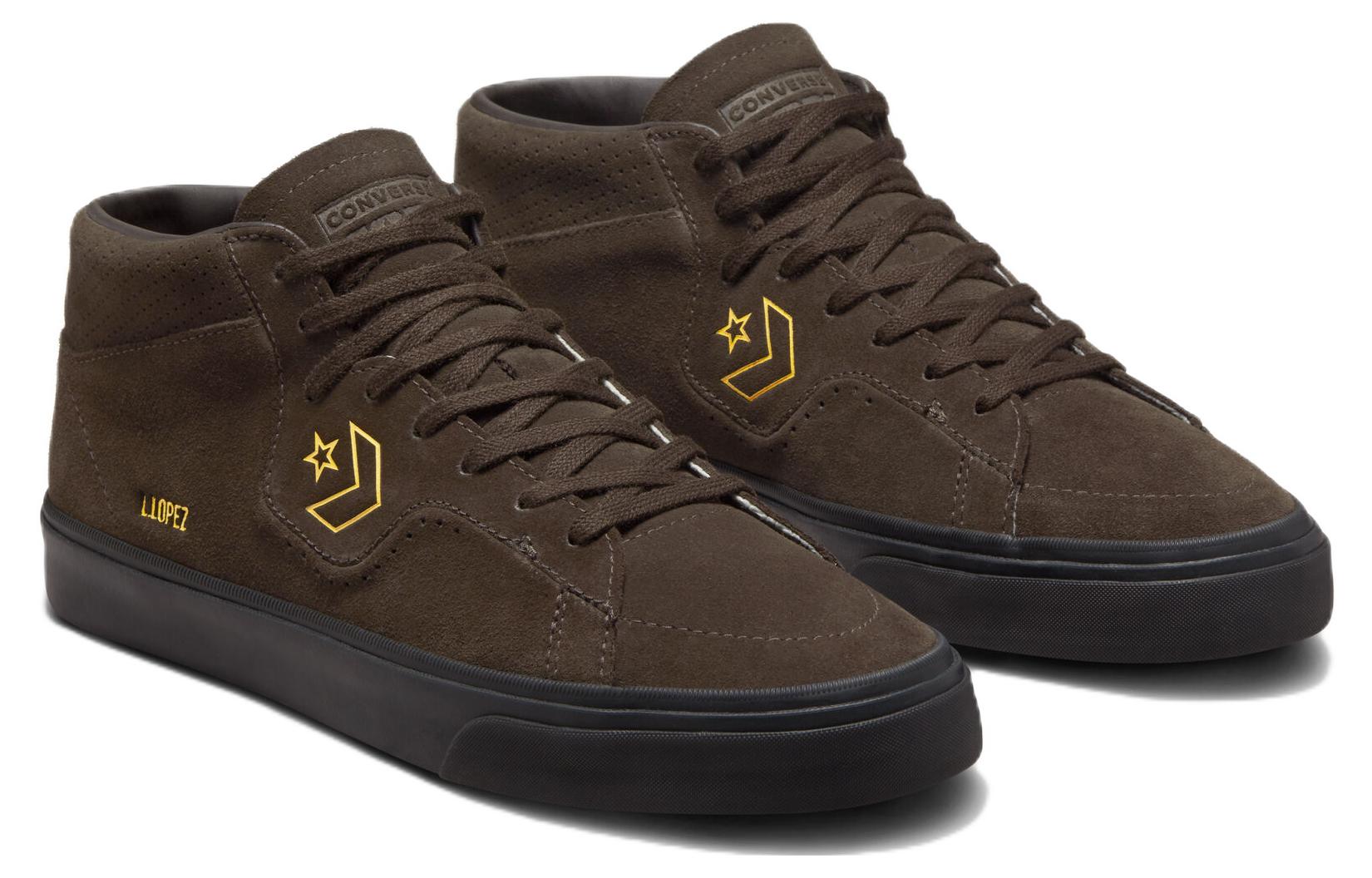 Converse Louie Lopez Pro Mid 'Velvet Brown' 圖 3