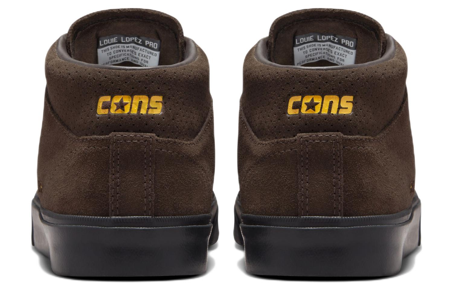 Shop Converse Louie Lopez Pro 中筒 '天鵝絨啡' A01247C