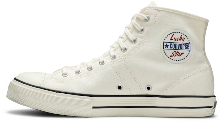 Converse Lucky Star Hi 'Egret' 163158C Lookbook Converse Lucky Star Hi 'Egret' 163158C