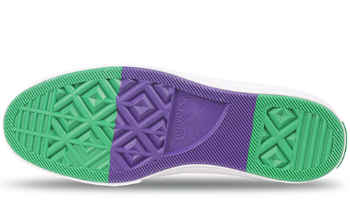 Purchase Converse Homme One Star Ox Grand Slam Suede ''Blanc/Violet/Vert'' 160592C