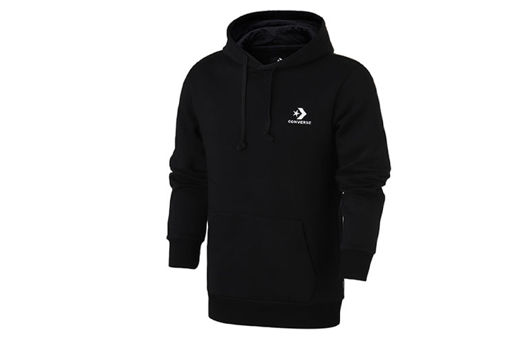 Converse Minimalist Logo Pullover Hoodie Black () 10008814-A01