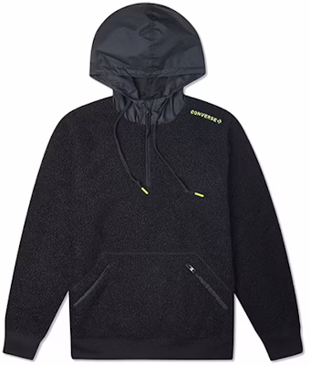 Converse Mountain Club Sherpa 半拉鍊連帽衫 黑色 男款 10020318-A01 Buy Converse Mountain Club Sherpa 半拉鍊連帽衫 黑色 男款 10020318-A01