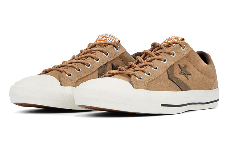 Lookbook Converse Mountain Inspiration Star Player Basse ''Blanc Marron'' 166573C