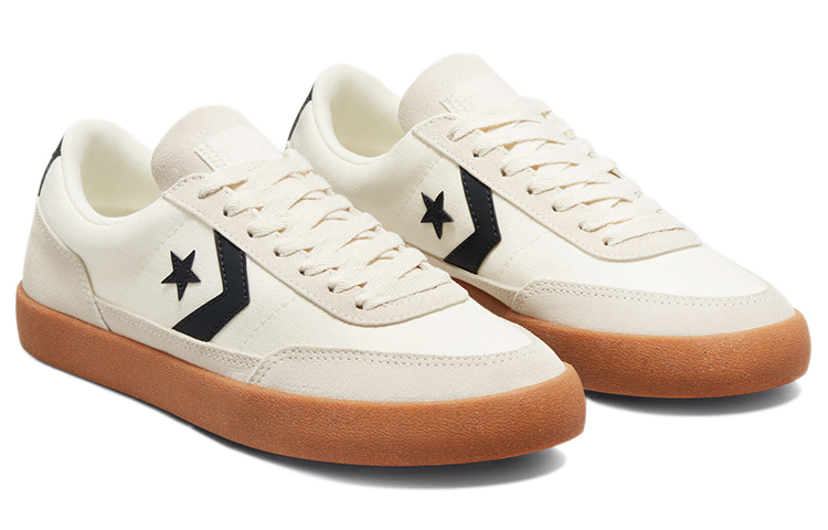 Lookbook Converse Net Star Classic ''Crème Wit Zwart'' 171338C
