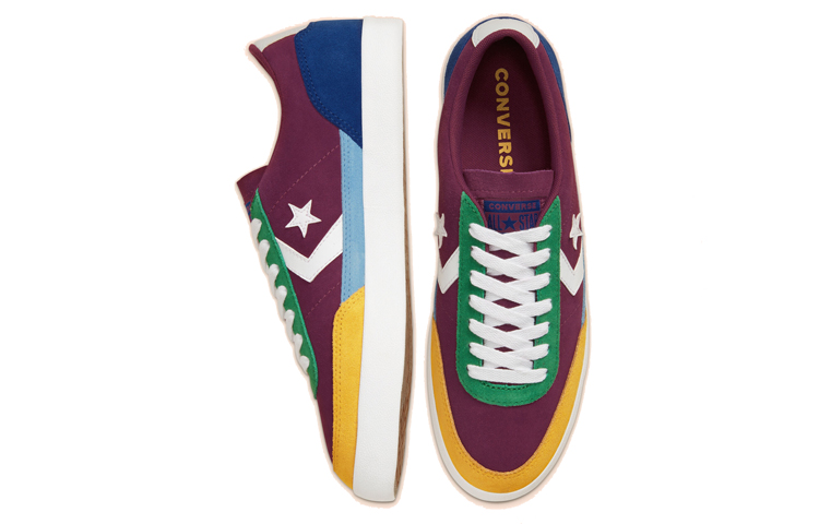 Converse Net Star Classic Low 'Twisted Prep - Rose Maroon' 圖 4