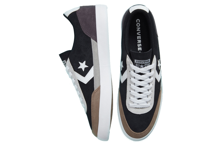 Lookbook Converse Net Star Classic OX 'Hitam Abu-Abu' 166860C