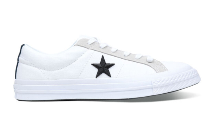 Order Converse One Star 低筒板鞋 男女同款 白色