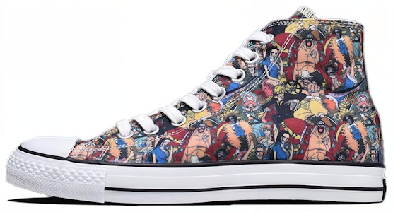 Converse One Piece x Chuck Taylor All Star 100 PT HI Sepatu Kanvas Multicolor 'Multi' 1CK827 Buy Converse One Piece x Chuck Taylor All Star 100 PT HI Sepatu Kanvas Multicolor 'Multi' 1CK827