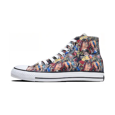 Converse One Piece Chuck Taylor All Star 100 PT HI Canvas Shoes Multicolor 'Multi'