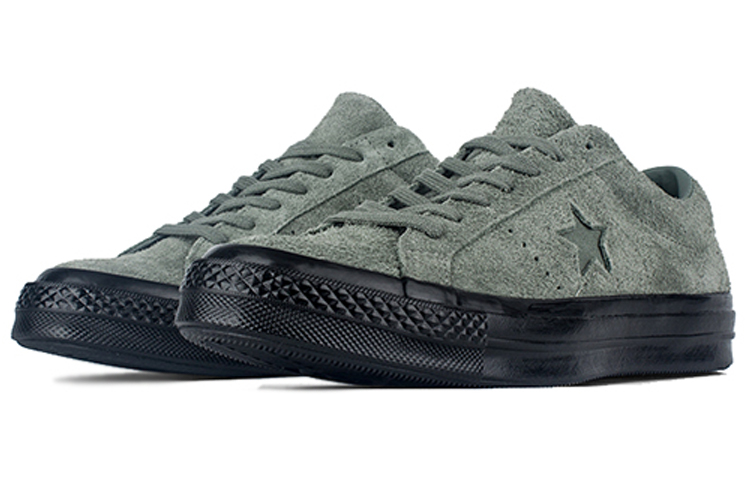 Order Converse One Star 'Hijau Tentara Hitam' 163373C