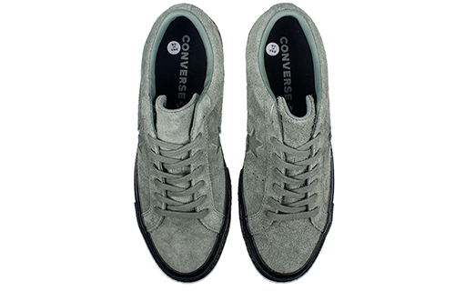 Lookbook Converse One Star 'Hijau Tentara Hitam' 163373C