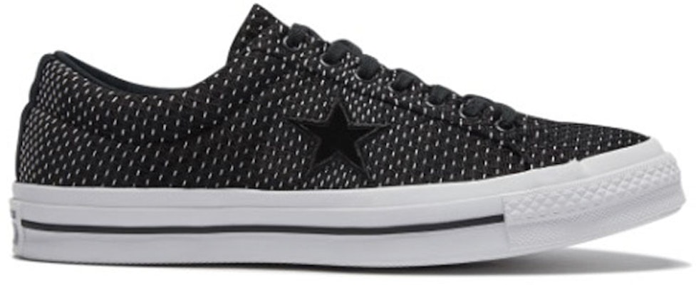 Converse One Star Hitam Polka Dots 164606C Order Converse One Star Hitam Polka Dots 164606C