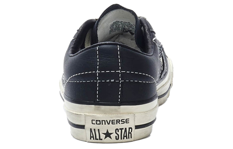 Converse One Star Leather Shoes Black/ 'White' 圖 5