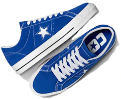Lookbook Converse One Star 防滑耐磨 低筒 滑板鞋 男女通用 藍白色