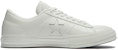 Converse One Star OX 'Egret' Lelaki/Wanita Kasual Sneakers 165742C