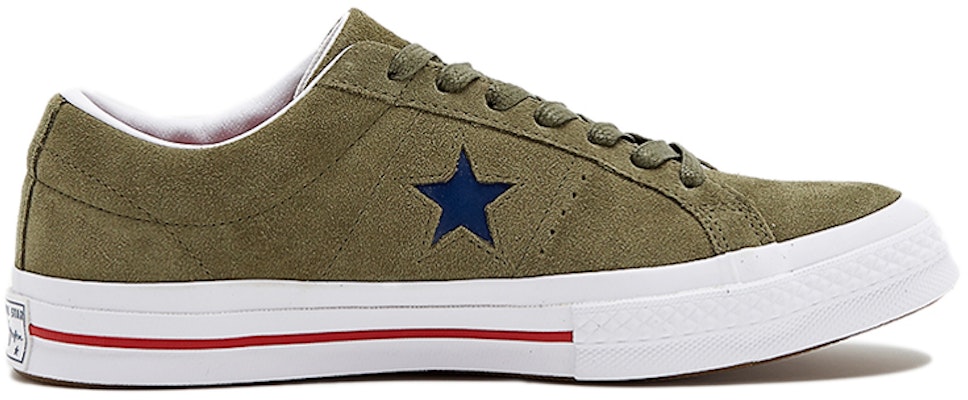 Kasut Skateboarding Unisex Converse One Star Hijau Tahan Licin dan Lasak 161194C Order Kasut Skateboarding Unisex Converse One Star Hijau Tahan Licin dan Lasak 161194C