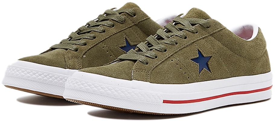 Kasut Skateboarding Unisex Converse One Star Hijau Tahan Licin dan Lasak 161194C Lookbook Kasut Skateboarding Unisex Converse One Star Hijau Tahan Licin dan Lasak 161194C